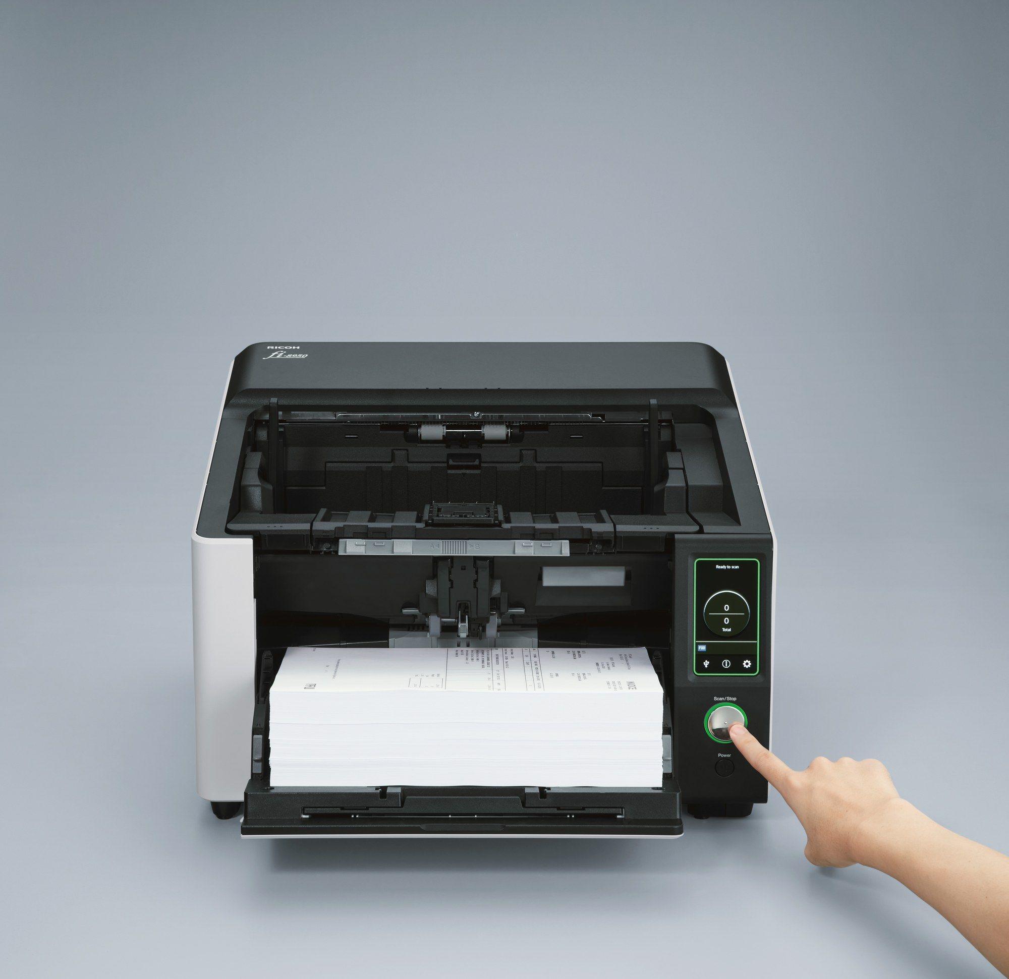 Scanner RICOH fi-8930 (AC - Preto e Cinzento) — miniatura 2