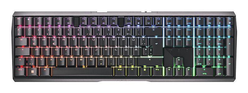 Teclado CHERRY G80-3872LJBDE-2 (Alemão - Cherry MX2A Red - Tamanho completo - Preto)