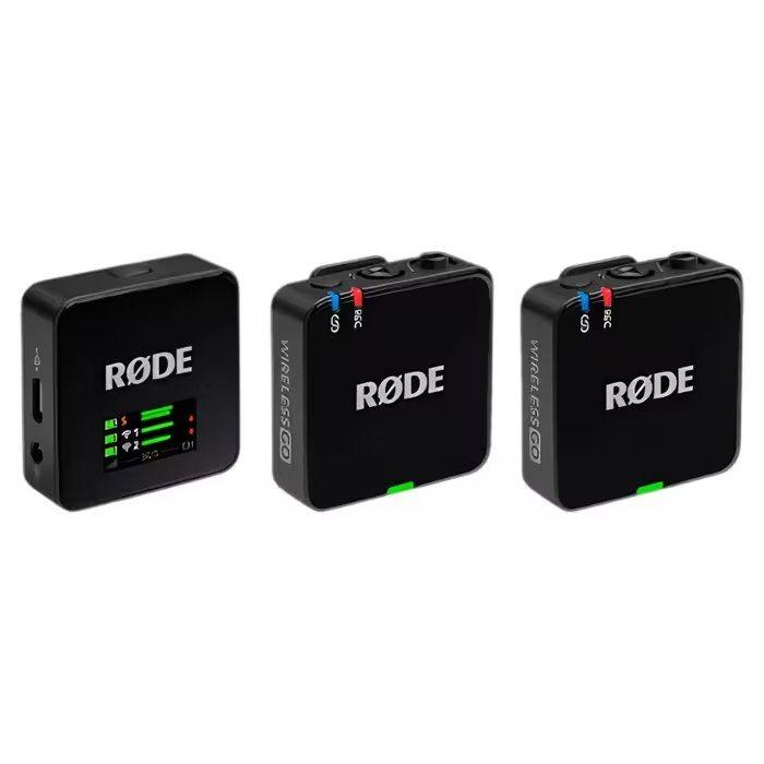 Microfone de Lapela RODE Wireless GO (Gen 3) (Sem fios - 20-20000 Hz - Omnidirecional - Preto)