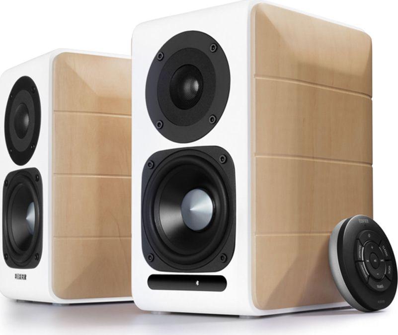 Colunas Ativas EDIFIER S880DB (Com fios e sem fios - Branco e Madeira) — miniatura 3