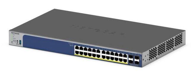 Switch Smart Managed NETGEAR GS728TX-300EUS (10G Ethernet - 10/100/1000 Mbps - 16 MB - Preto) — miniatura 2