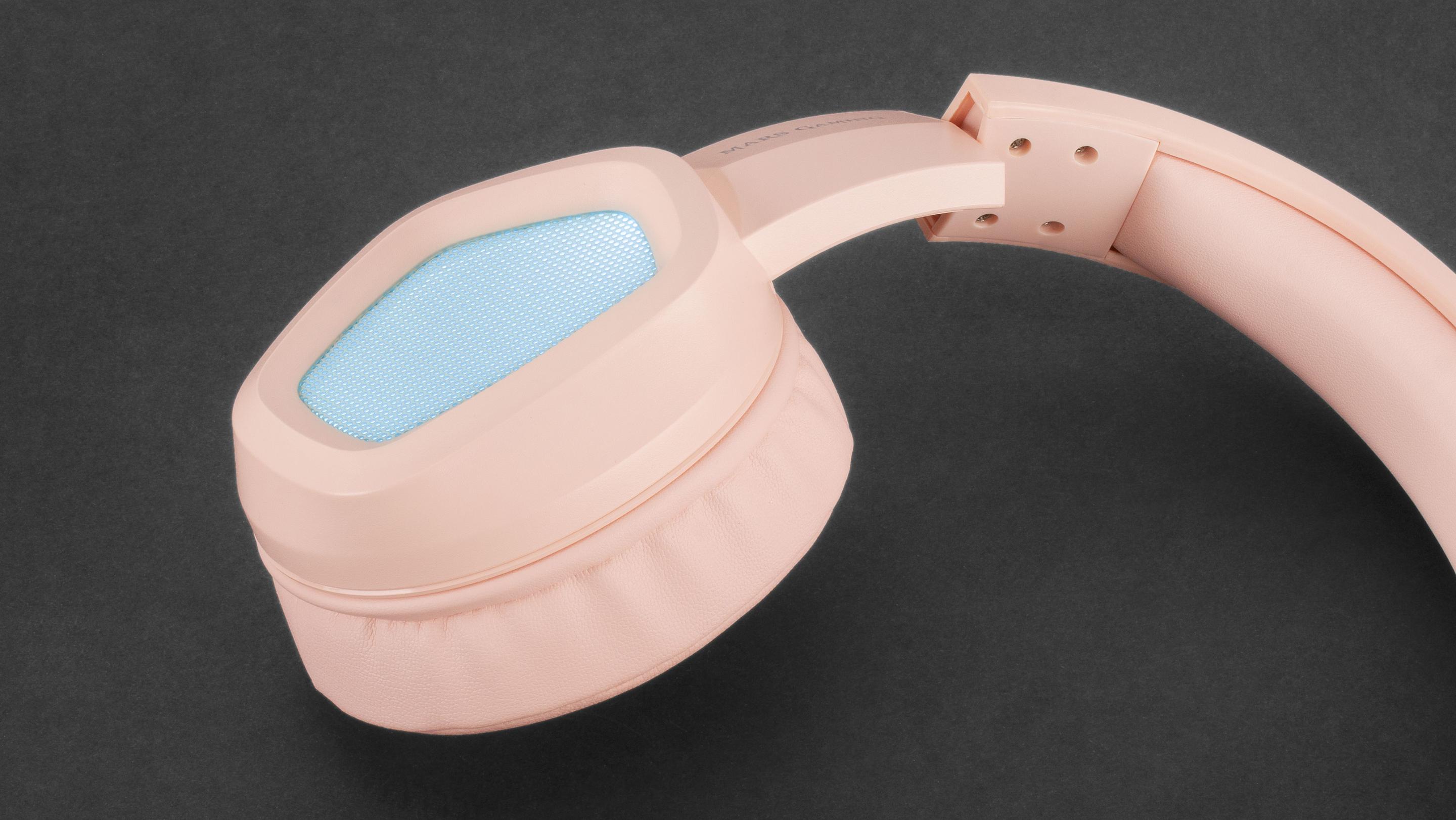 Headset Gaming MARS GAMING MH320 (Binaural - Com fios - Circum-aural - Rosa), miniatura 5