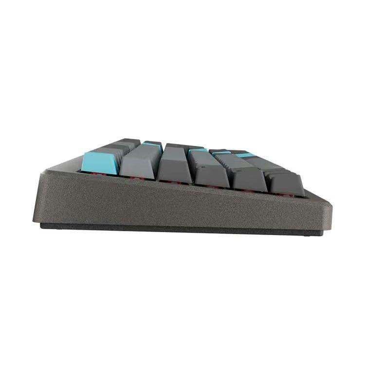 Teclado DUCKY Cushion 98 Tri-Mode Silent Linear 96% (PT - Mecânico - Tri-Mode - Prateado) — miniatura 5