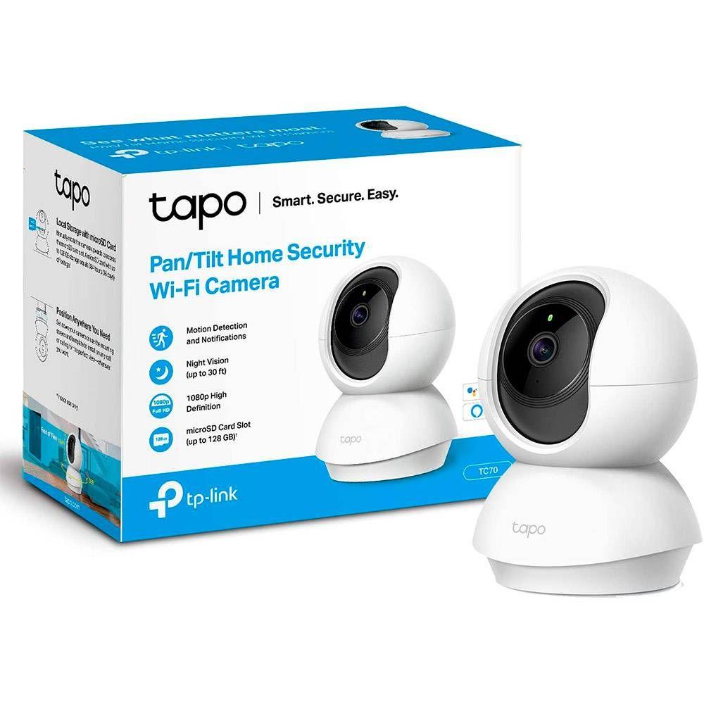 Câmara de Segurança TP-LINK Tapo TC70 (Interior - 1080p - H.264 - Branco) — miniatura 2
