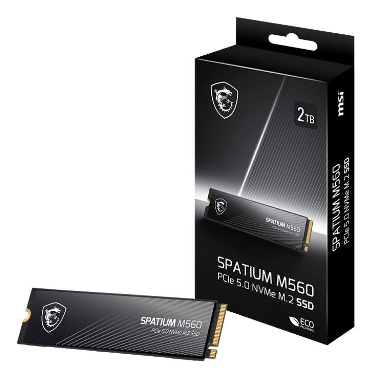 SSD MSI SPATIUM M560 (2 TB - M.2 2280 - PCI Express 5.0 NVMe) — miniatura 5