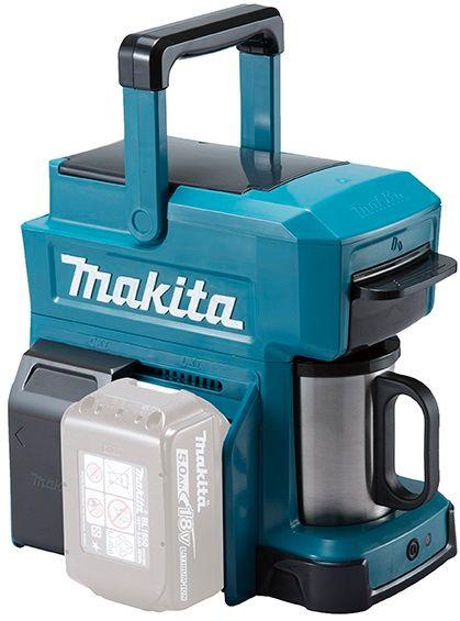 Máquina de Café de Filtro MAKITA DCM501Z (Doses individuais - Altura 21,8 cm - Azul/Preto)