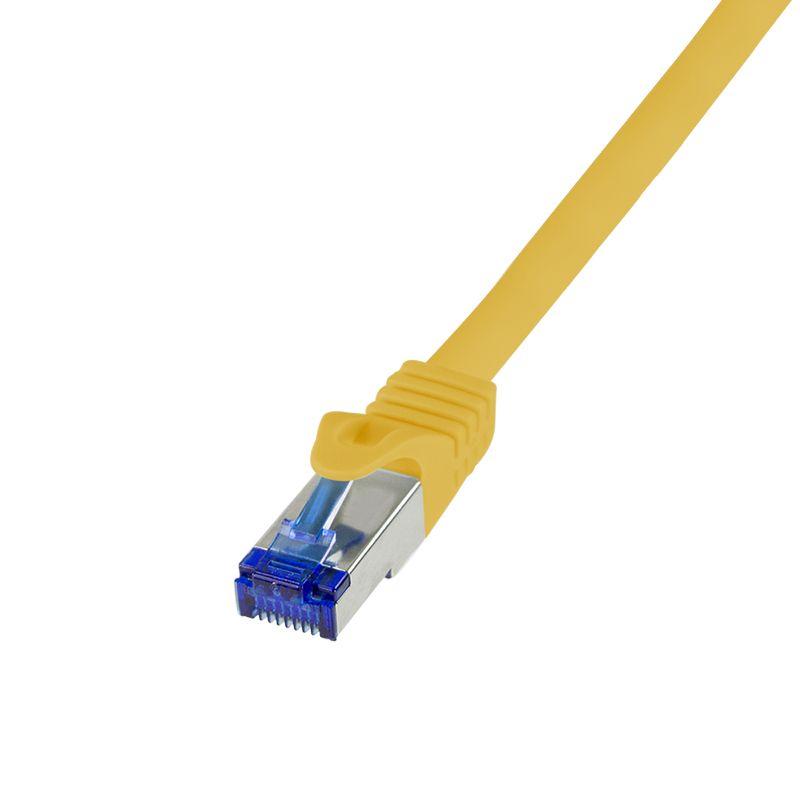 Cabo de Rede RJ45 LOGILINK C6A047S (1,5 m - Cat6A - RJ-45 - Amarelo)