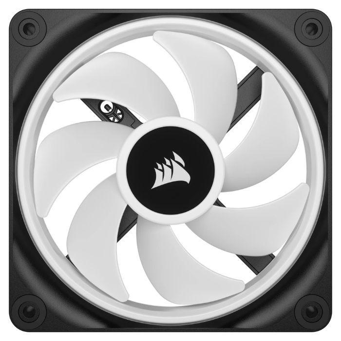 Kit de Ventoinhas CORSAIR iCUE LINK QX120 RGB (Não suportado - RGB - Preto), miniatura 2