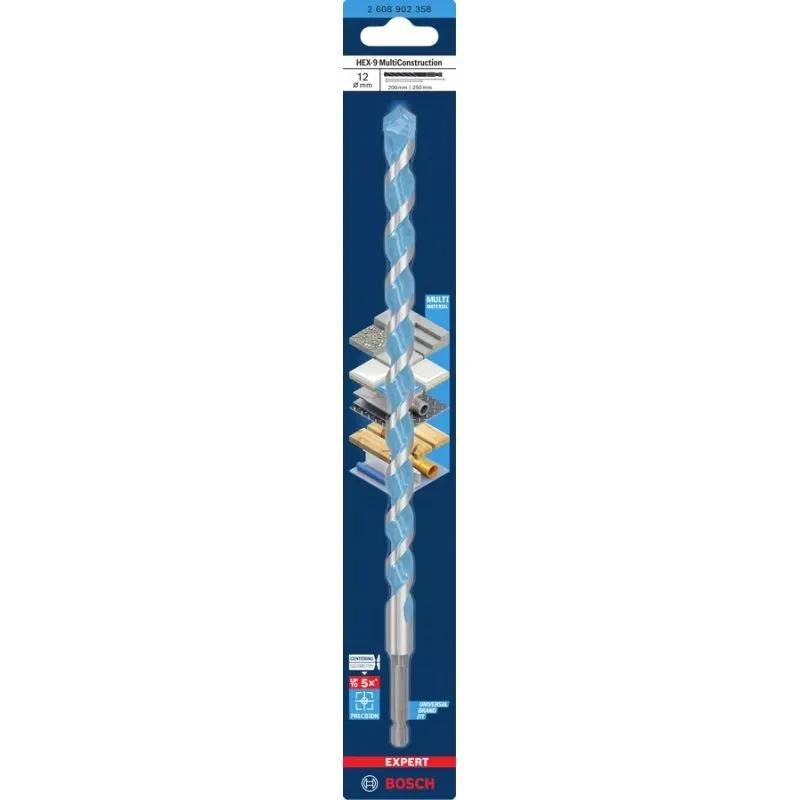 Broca BOSCH EXPERT HEX-9 Multi Construction (Ø 12 mm - 250 mm), miniatura 2