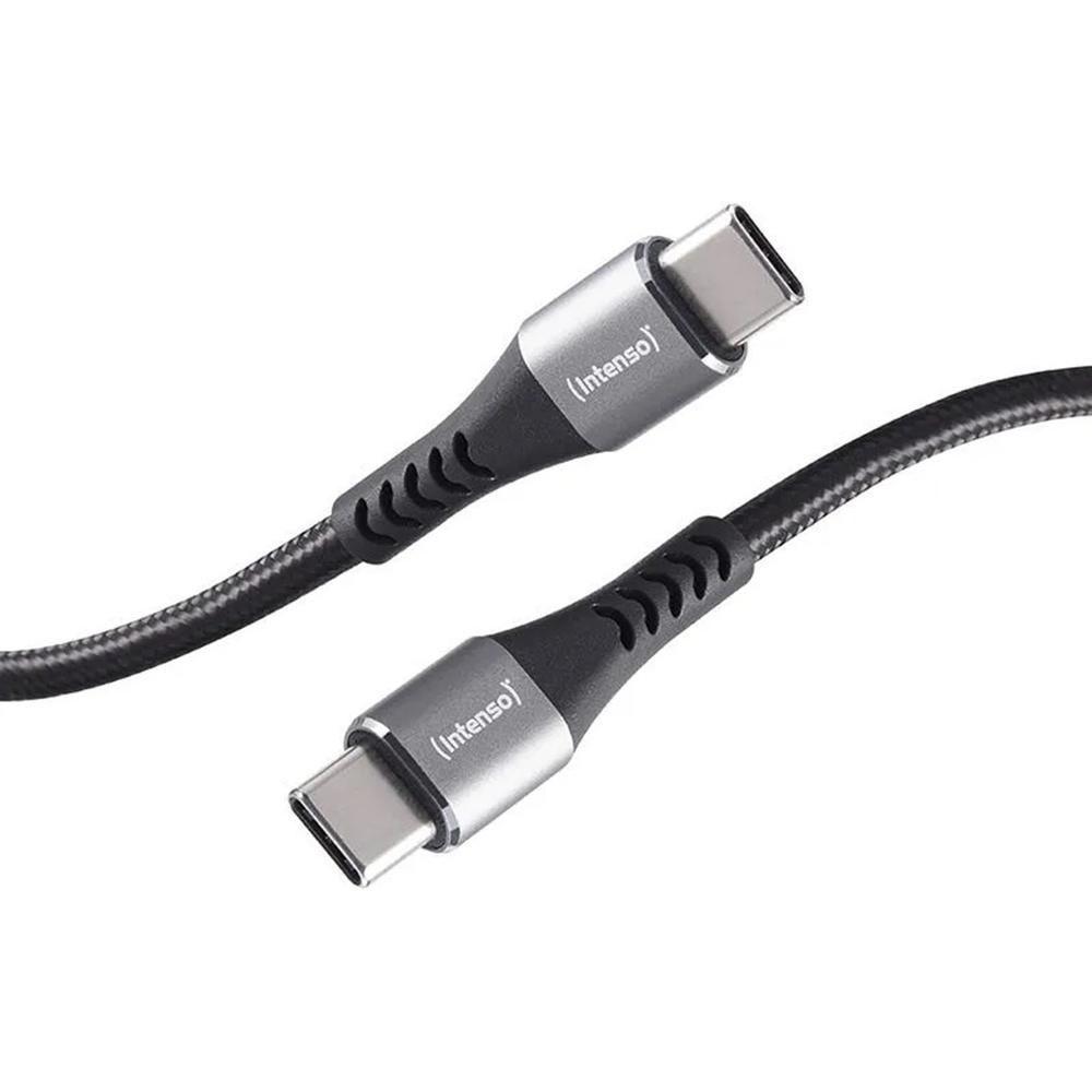 Cabo USB-C INTENSO C315C (1,5 m - USB-C - Preto)