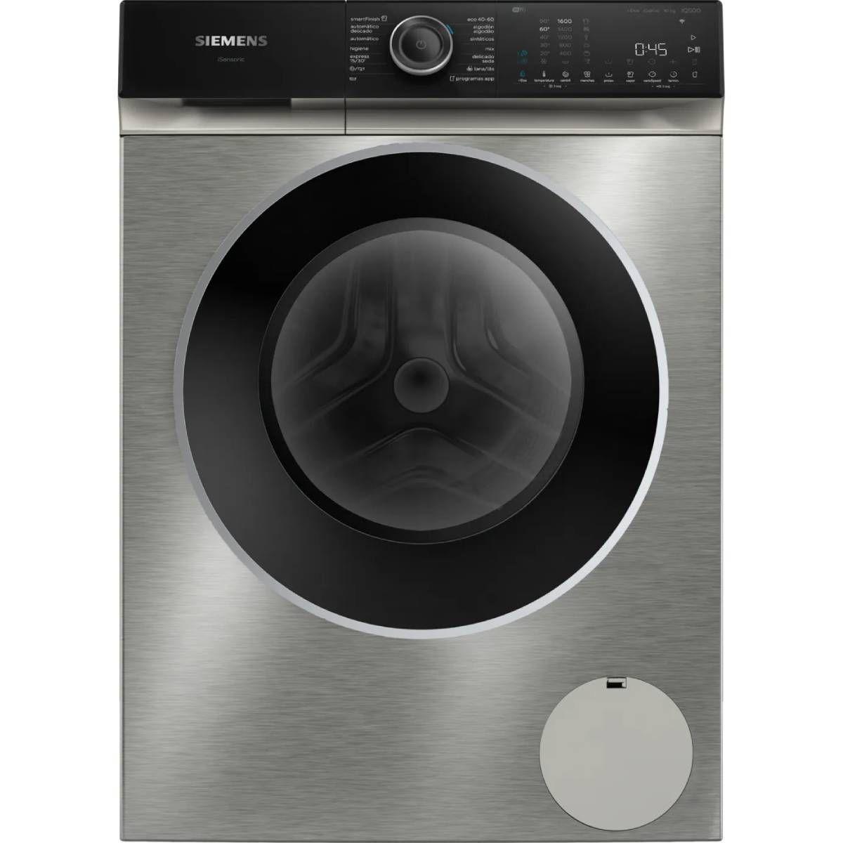 Máquina de Lavar Roupa Independente SIEMENS iQ500 WG56H2AXES (1600 RPM - A - B - Inox), miniatura 2