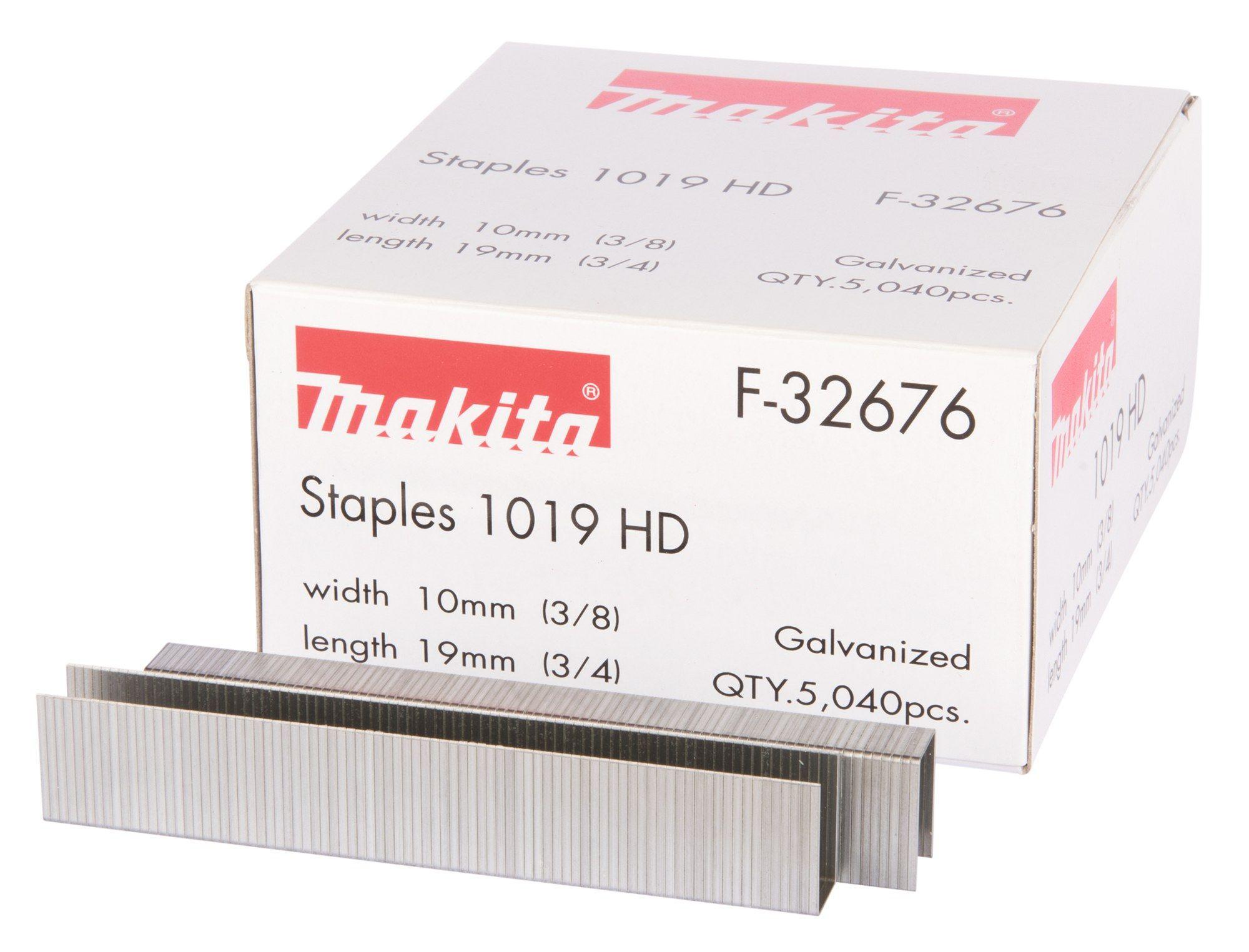 Agrafos MAKITA F-32676 (Tipo 140 - 10 x 19 mm - Galvanizado)