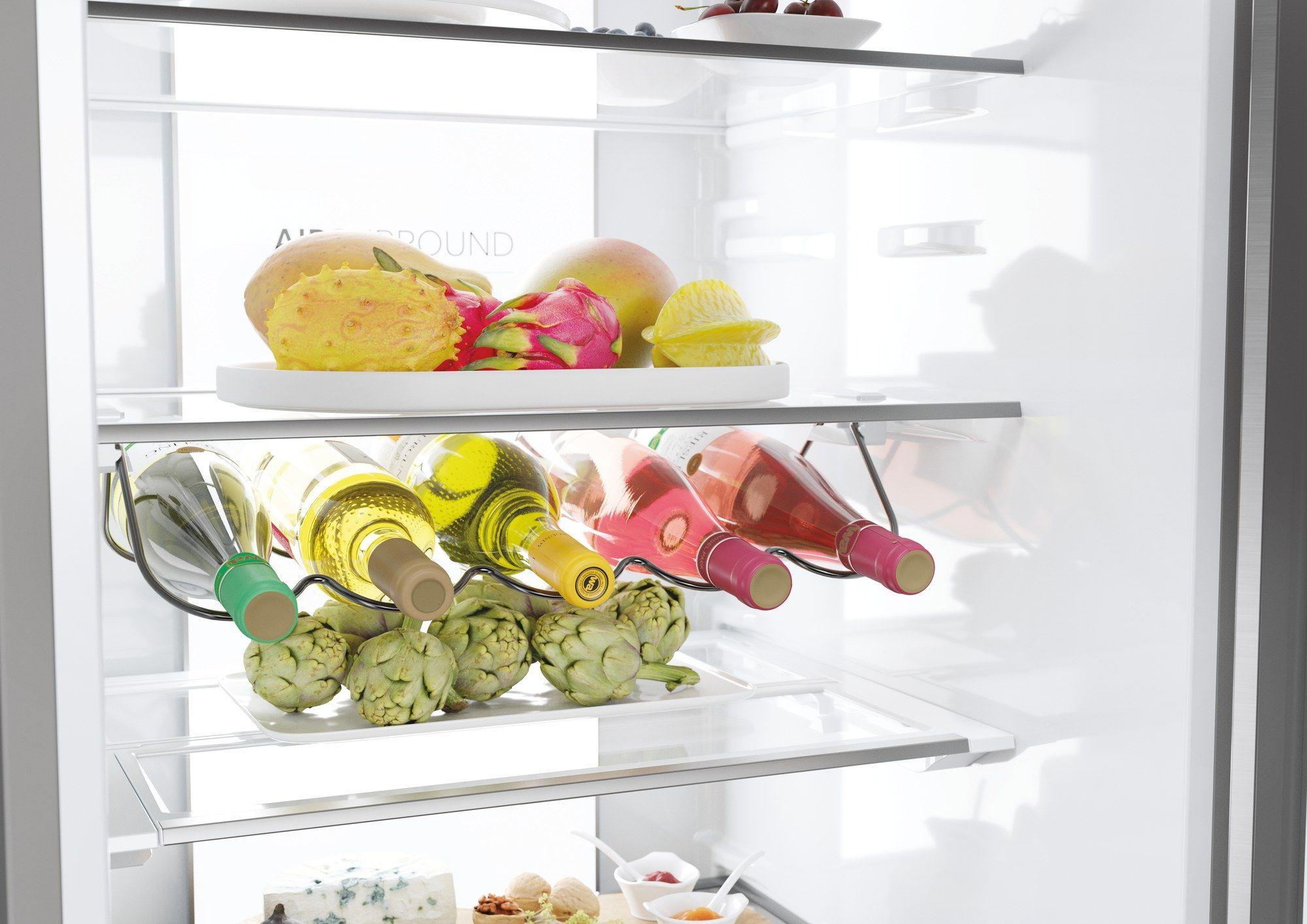 Frigorífico Combinado Independente HAIER HTW7620ANMG (414 L - 205x59,5x66,7 cm - 205 cm - Inox), miniatura 7