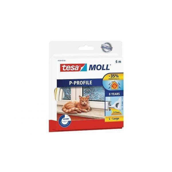 Fita de Vedação de Borracha TESA tesamoll Perfil P (Borracha - Branco), miniatura 2