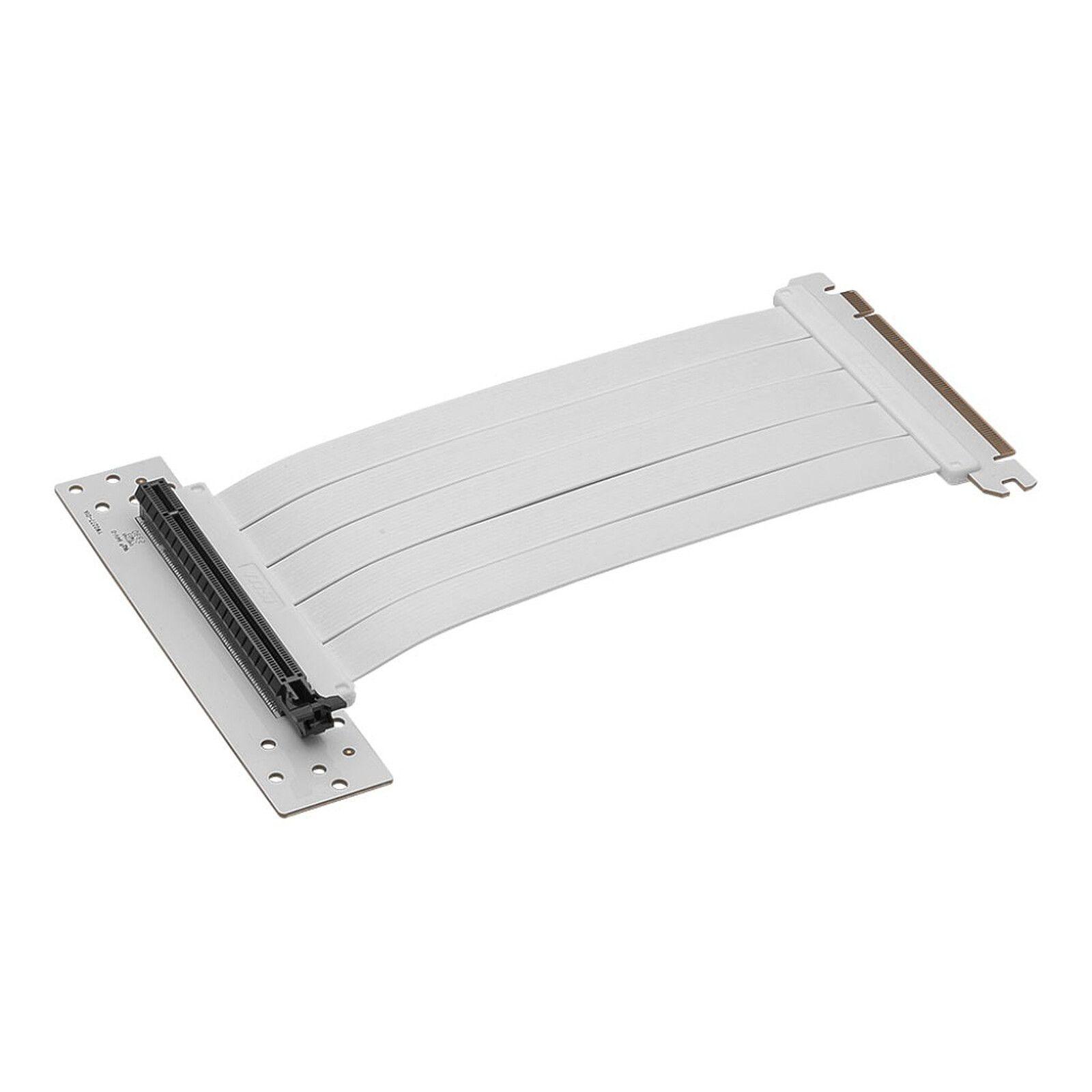 Cabo Riser para Placa Gráfica MSI PCIe 4.0 x16 180 mm (180 mm - PCI Express 4.0 x16 - Branco)