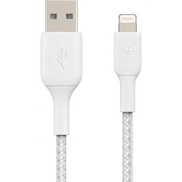 Cabo USB-A para Lightning BELKIN CAA001BT3MWH (3 m - USB A - Branco) — miniatura 2