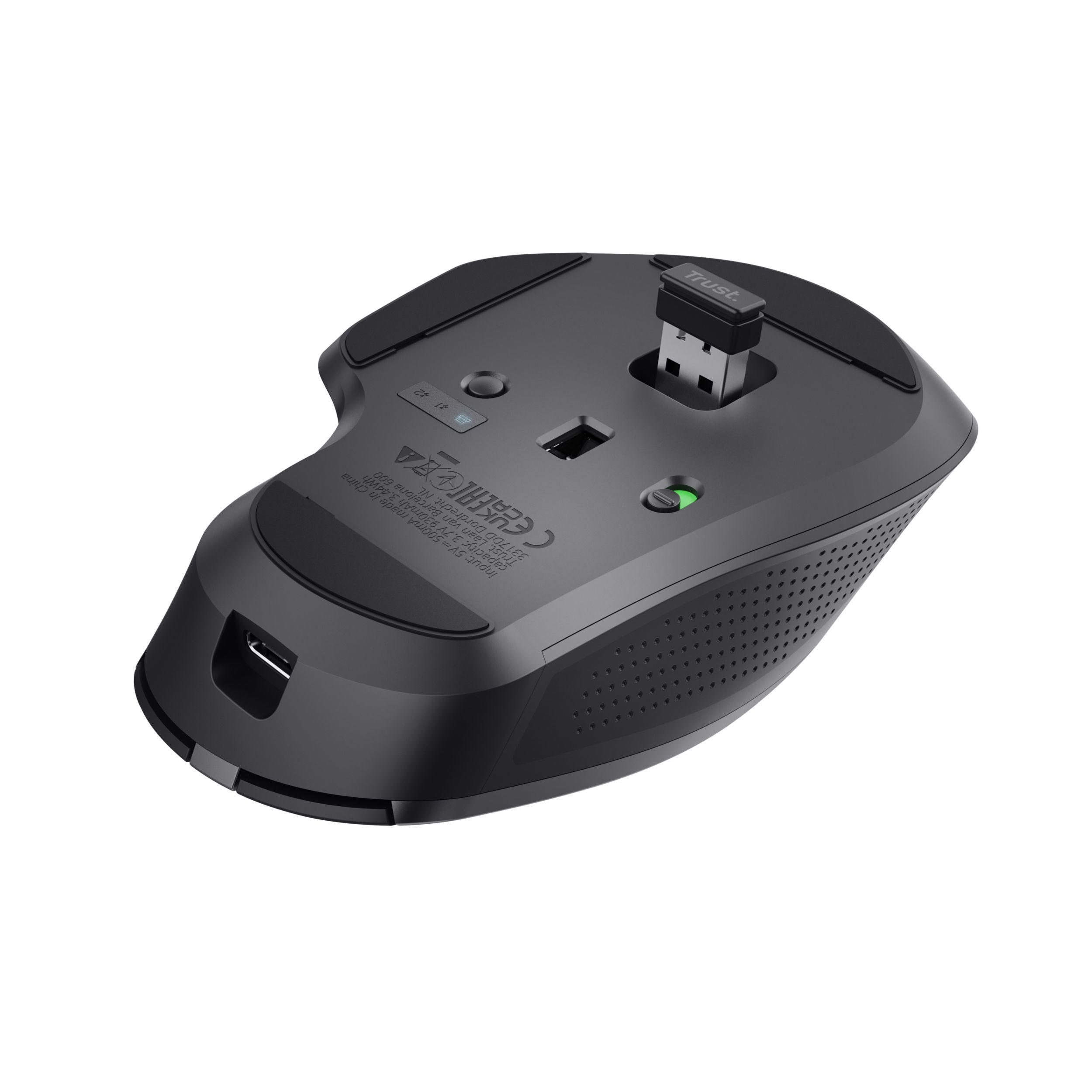 Rato TRUST Ozaa+ (Mão direita - 3200 DPI - Ótico - Preto) — miniatura 5