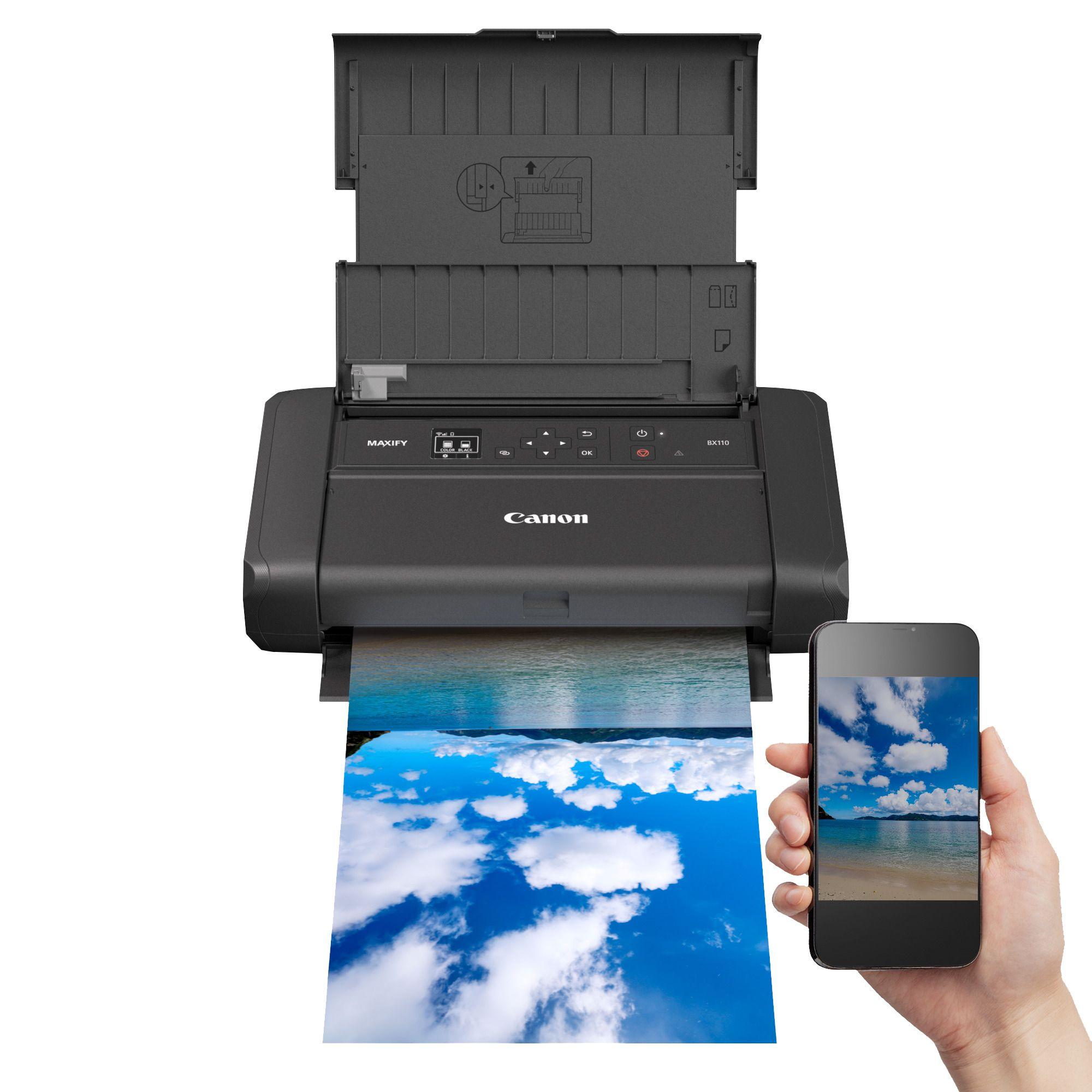 Impressora a Jato de Tinta CANON MAXIFY BX110 (A4 - 50 folhas - Preto) — miniatura 10