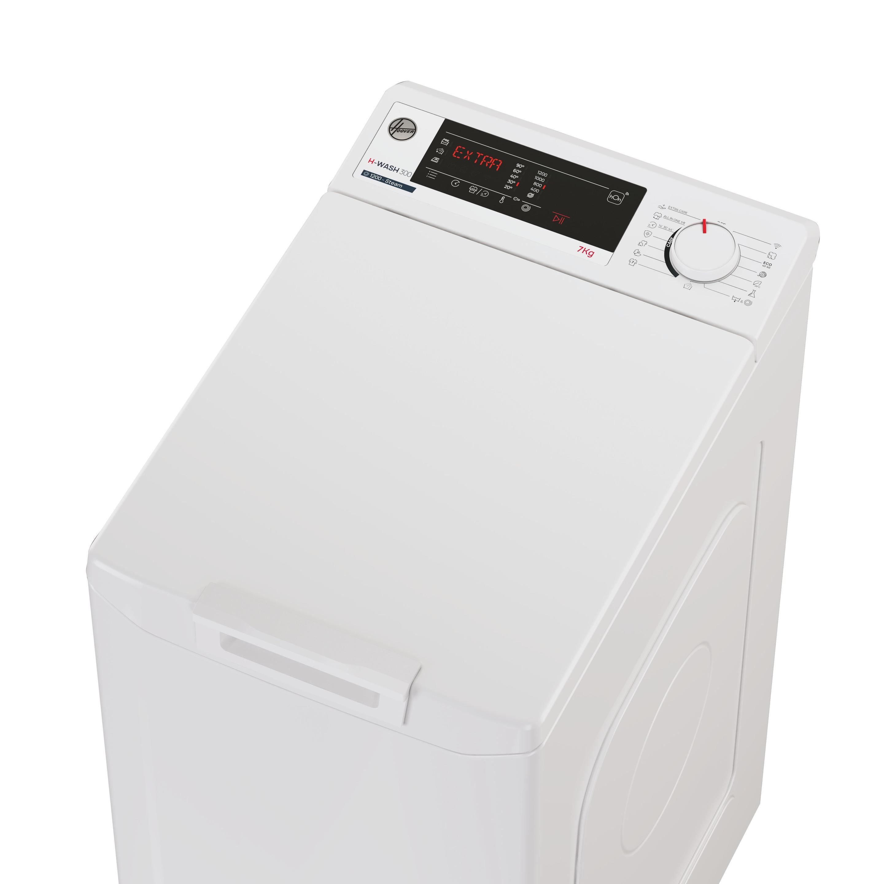 Máquina de Lavar Roupa Independente HOOVER THOSQ275D3S (1200 RPM - B - C - Branco) — miniatura 3