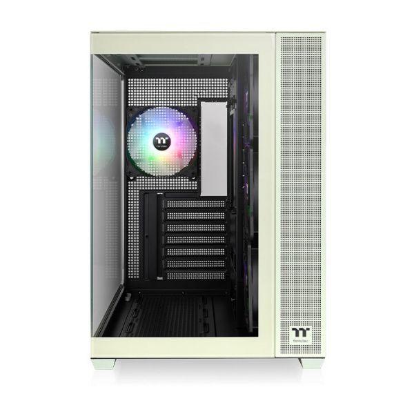 Caixa PC THERMALTAKE View 380 TG ARGB (ATX, micro ATX, Mini-ITX - Mid Tower - SPCC, vidro temperado - Verde Matcha) — miniatura 3