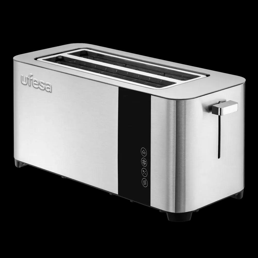 Torradeira UFESA Duo Plus Deluxe 2R Largo (1400 W - 2 fatias - Inox)