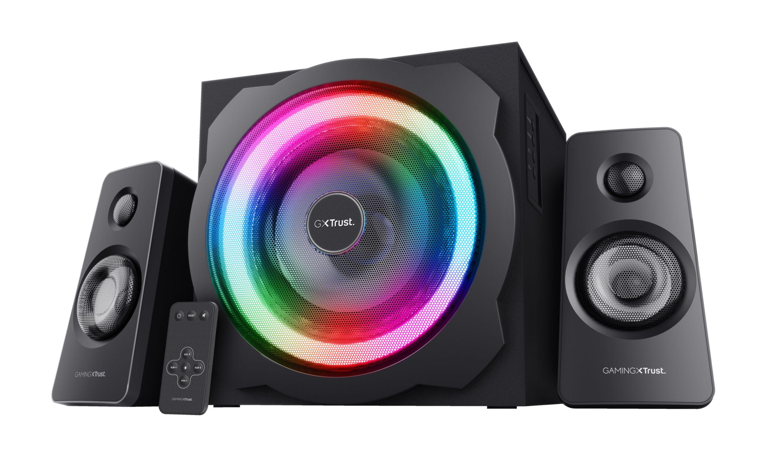 Colunas 2.1 TRUST GXT 629 Tytan (Com fios - 60 W - 2.1 canais - Preto)