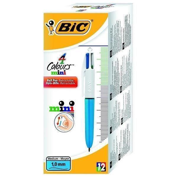 Esferográfica BIC 4 Colours Mini (Branco/Azul), miniatura 2