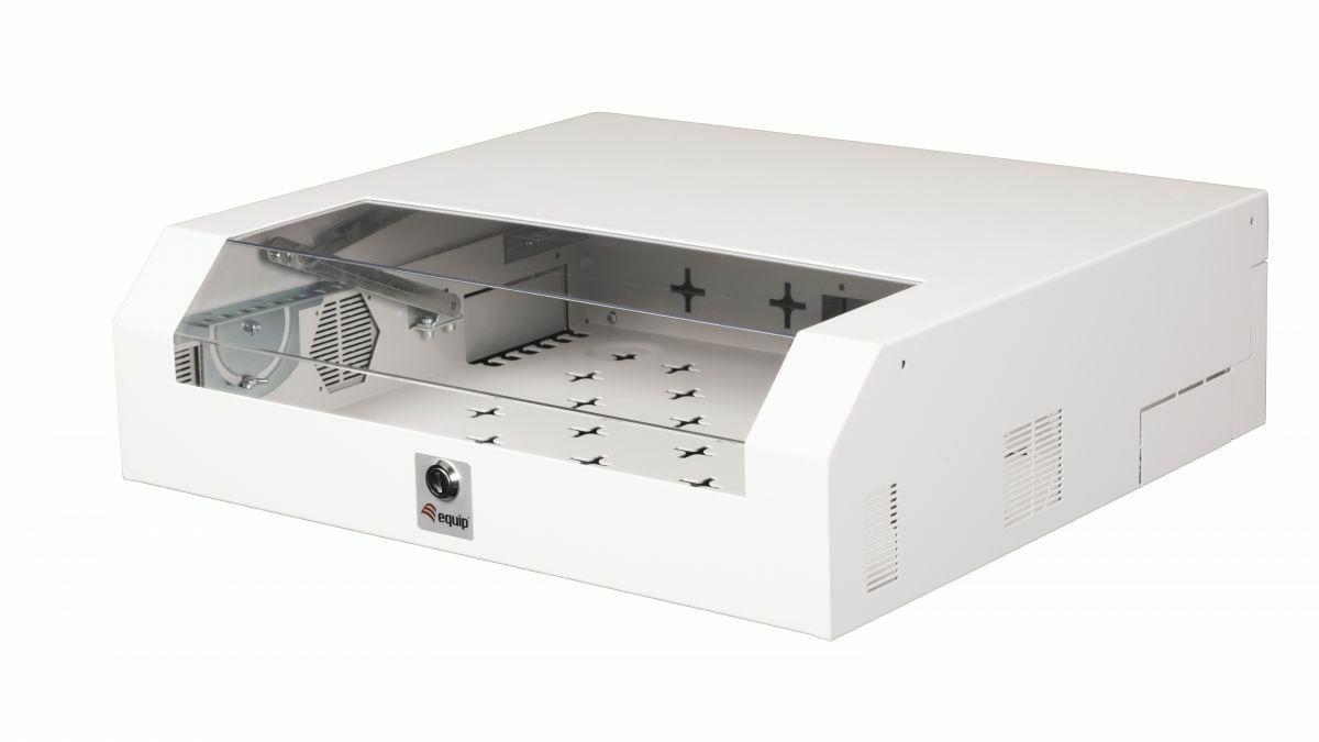 Armário Rack de Parede EQUIP ESF-05-G (Cinzento claro)