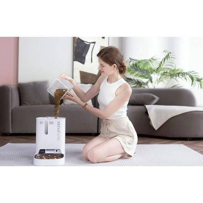 Comedouro PETKIT YumShare Dual Hopper (Branco) — miniatura 2
