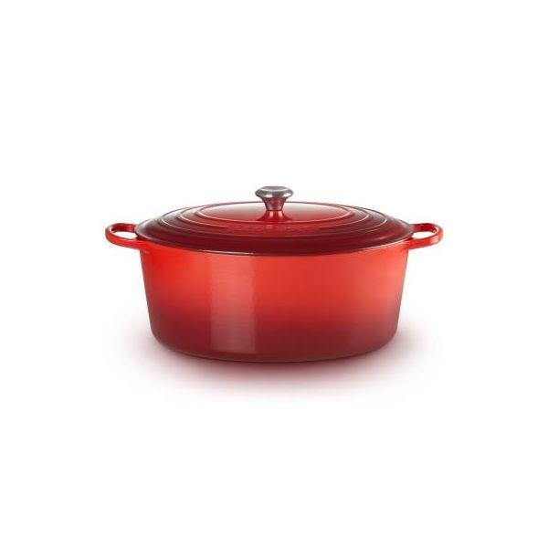Panela Oval LE CREUSET Signature Roaster 40 cm (Ferro fundido esmaltado - Vermelho)