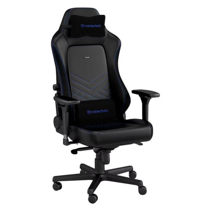 Cadeira Gaming NOBLECHAIRS HERO (150 kg - Até 8 cm - Ajustáveis em 4D - Preto/Azul), imagem 1