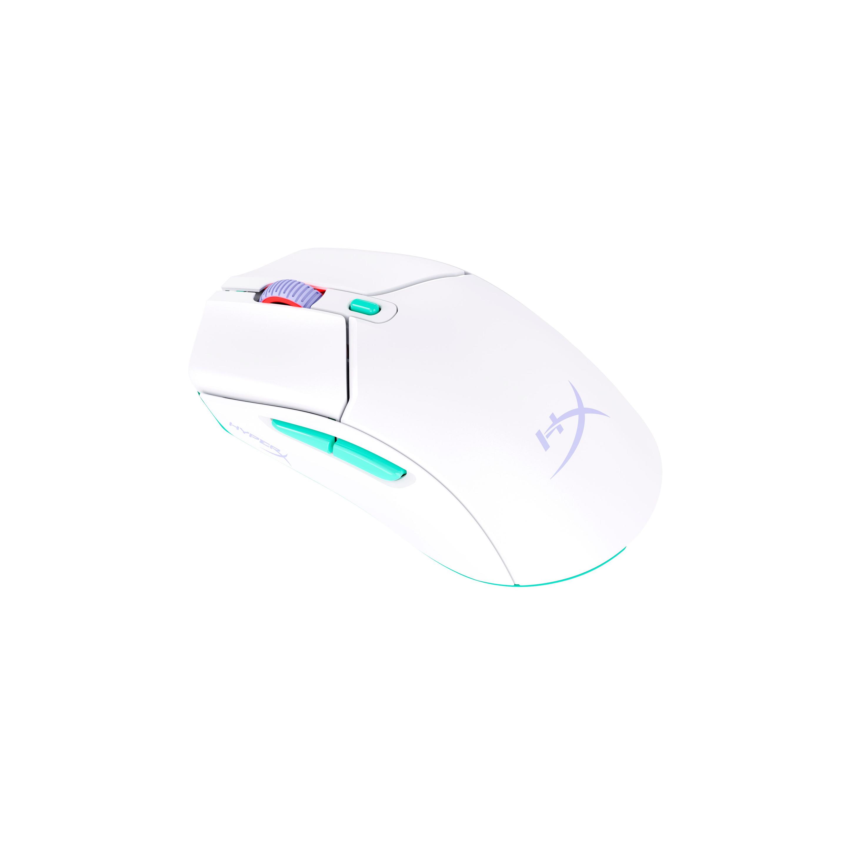 Rato HYPERX Pulsefire Haste 2 Core Wireless (Ambidestro - 3600 DPI - Ótico - Branco) — miniatura 2
