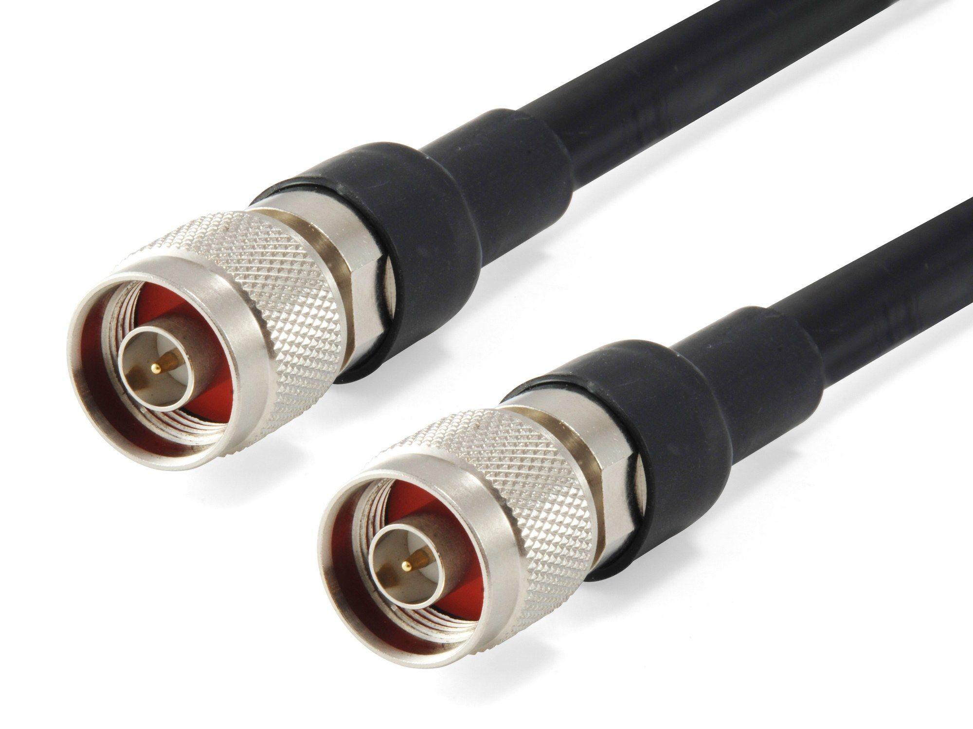 Cabo Coaxial de Antena LEVELONE ANC-4110 (CFD400 - 1 m - Preto)