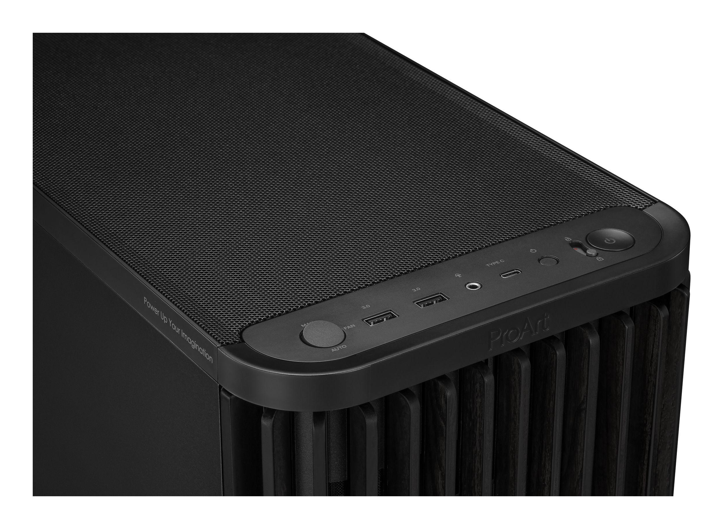 Caixa PC ASUS ProArt PA401 Wood METAL PWM (Torre - Metal - 16 cm - Preto), miniatura 6