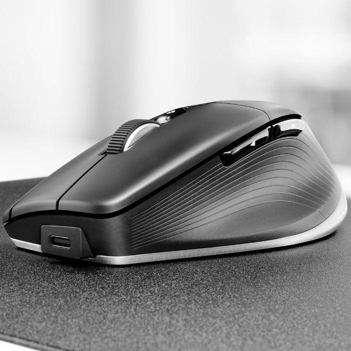 Rato 3DCONNEXION CadMouse Pro Wireless 3DX-700116 (Mão direita - 7200 DPI - RF sem fios - Preto), miniatura 2