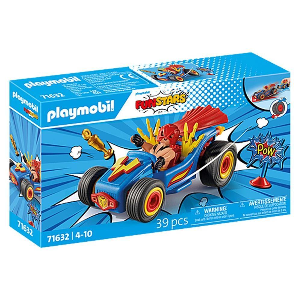 Kart de Corrida PLAYMOBIL Funstars Racing Wrestler 71632 (4 anos - Multicor)