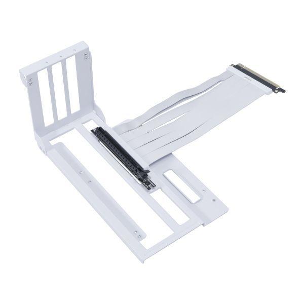 Suporte Vertical de Placa Gráfica LIAN LI A3-1W (ATX - Aço - 37,6 cm - Branco)
