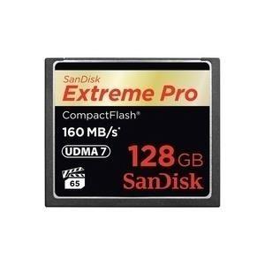 Cartão de Memória SANDISK Extreme Pro (128GB - 160 MB/s - Preto)