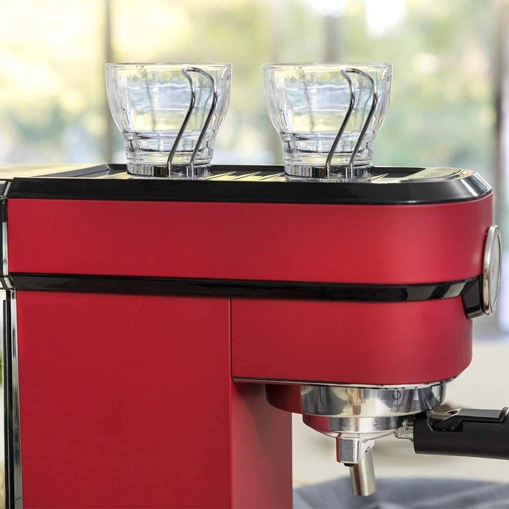 Máquina de Café Expresso CECOTEC Cafelizzia 790 Shiny Pro (Pó - 1350 W - 20 bar - Vermelho e Preto) — miniatura 4