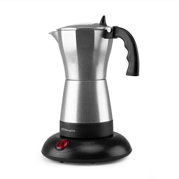 Cafeteira Italiana Elétrica ORBEGOZO KFE 660 (Grãos de café - 480 W - Preto e Inox), miniatura 2