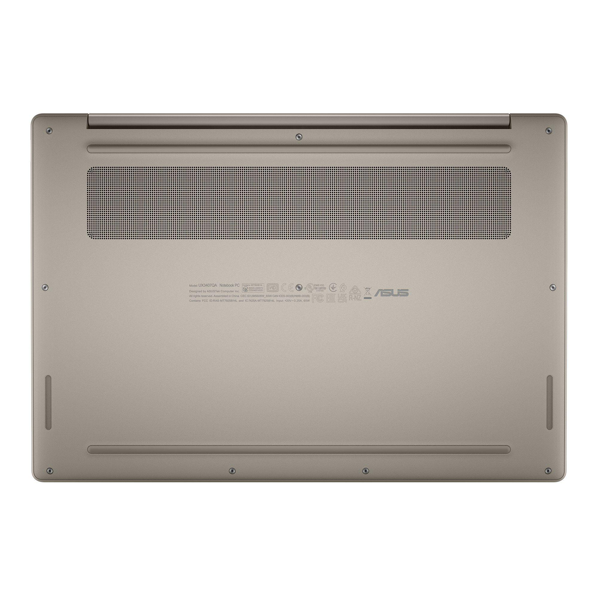 Computador Portátil ASUS Zenbook A14 UX3407QA-X1PBOHDGP1 (14" OLED WUXGA - Snapdragon X X1-26-100 - 32 GB - 512 GB SSD - Bege) — miniatura 13