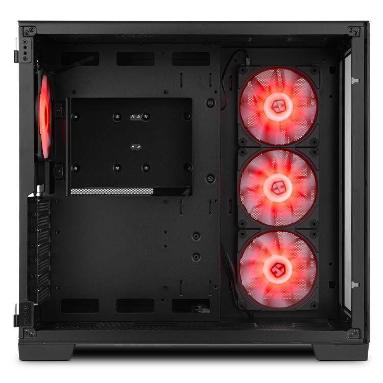 Caixa PC NOX Hummer Astra ARGB (ATX, micro-ATX, Mini-ITX - Midi Tower - Aço, vidro temperado - Preto) — miniatura 5