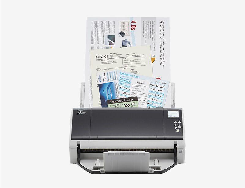 Scanner de Documentos A3 RICOH fi-7460 (3.2 Gen 1 - USB 3.2 Gen 1 - Cinzento/Branco), miniatura 2