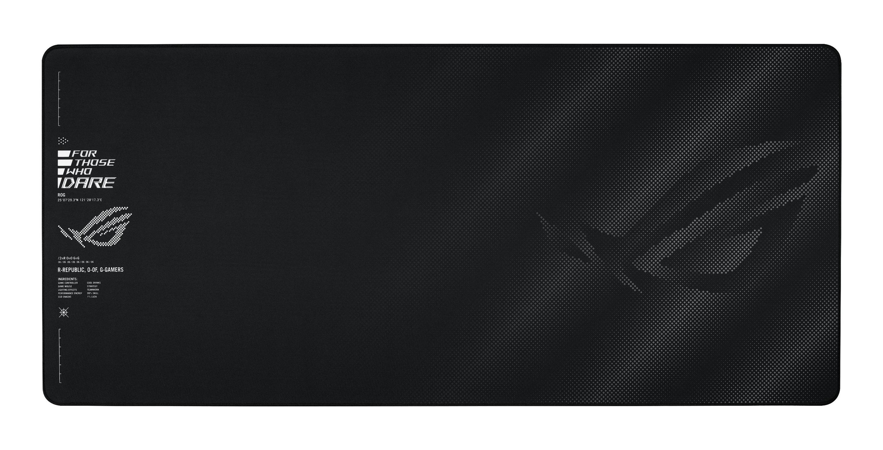 Tapete de Rato Gaming ASUS ROG Sheath II XXL (XXL - Tecido, Borracha - Tecido - Preto)