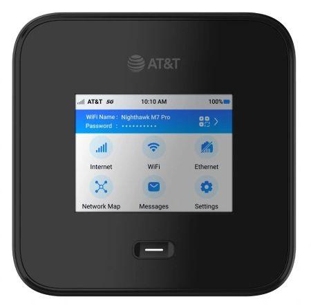 Router Móvel NETGEAR Nighthawk M7 Pro MR7450-100EUS (Wi-Fi 7 - Gigabit Ethernet - 2,5 Gbit/s - Preto)