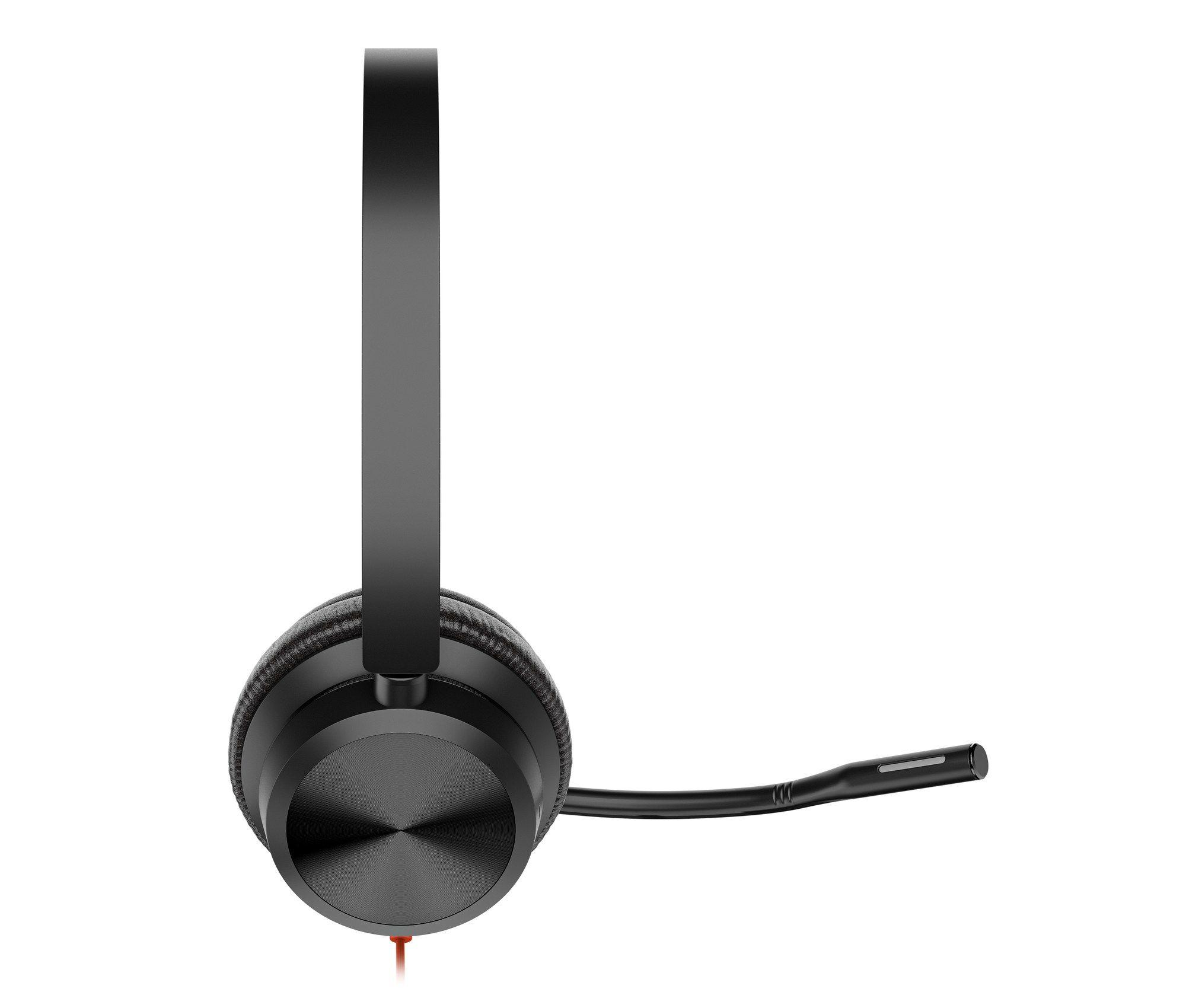 Headset Call Center HP POLY Blackwire 8225 (Binaural - Com fios - Supra-aural - Preto) — miniatura 6