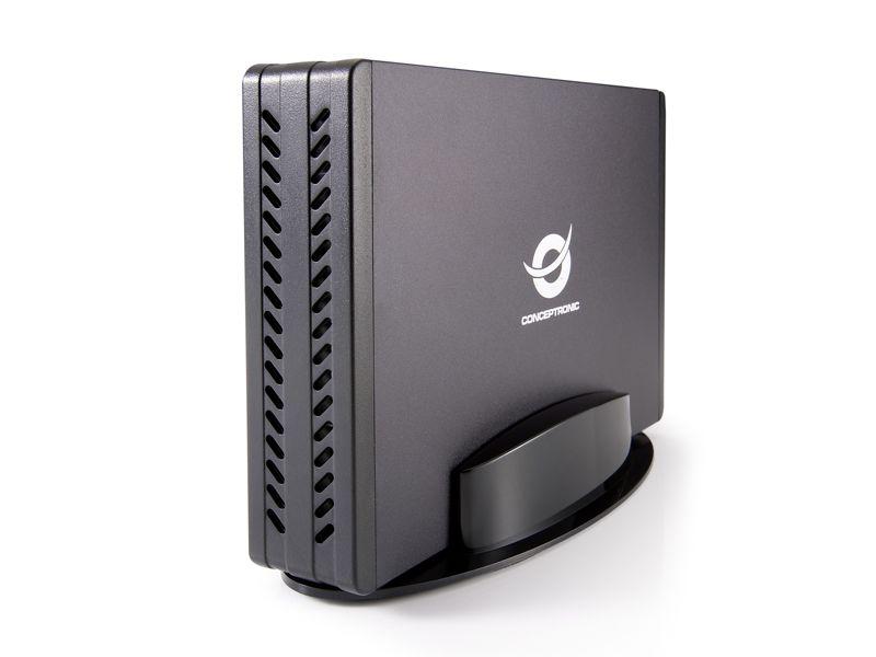 Caixa Externa para Disco Rígido CONCEPTRONIC CHD3SU (3,5" - Preto)