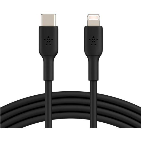 Cabo USB-C para Lightning BELKIN CAA004BT1MBK (1 m - USB-C - Preto) — miniatura 2