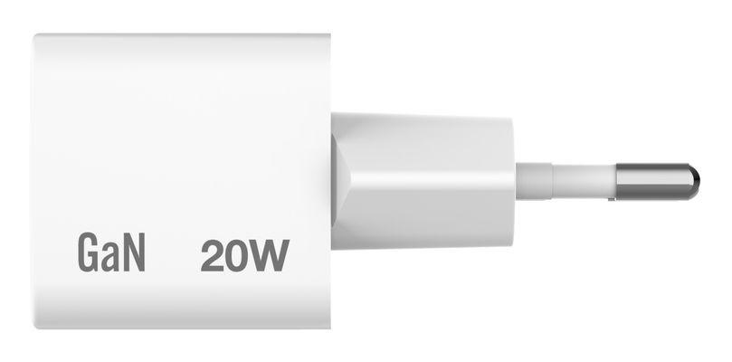 Carregador USB-C VERBATIM Mini GaN 20W (20 W - Power Delivery 3.0 - Preto), miniatura 5