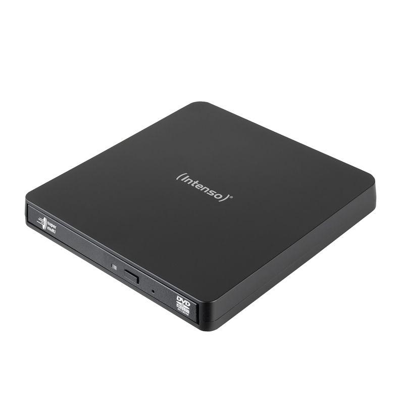 Gravador Externo CD/DVD INTENSO 400D (Preto)